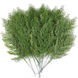 50Pcs Set Artificial Pine Sprigs Faux Greenery Pine Picks Christmas Holiday Decor