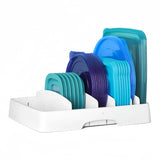 Kitchen Cabinet Organizer for Food Container Lids