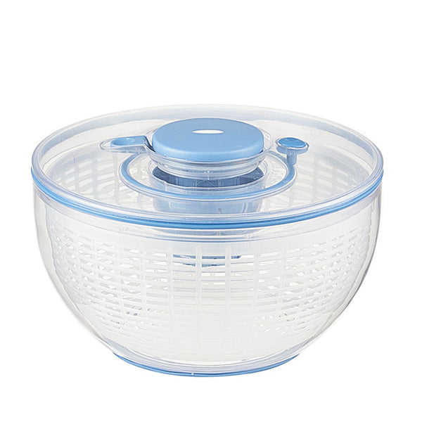 5L Vegetable and Fruit Dryer Multifunctional Salad Spinner Light Blue