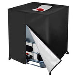 420D Oxford IBC Tank Cover for 1000L Water Storage with Zipper Black
