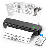 Portable Bluetooth Thermal Printer Wireless for Student Home Office
