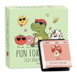 Funny Pun Calendar – Humorous Christmas Gift for Friends Family and Coworkers