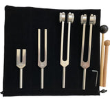 4PCS Tuning Fork Set with Mallet – Sound Tool