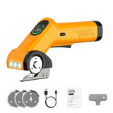 45mm Cardboard Cutter Electric 2 Speeds with 4000mAh Battery