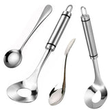 4 PCS Stainless Steel Meatball Maker Spoon and Auxiliary Spoon Set