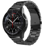 Stainless Steel Replacement Band Compatible With Samsung Gear S3 Strap Black