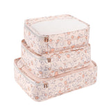7-Piece Set Travel Packing Bags Luggage Storage Bag Arrangement Pouch Organizer Style 4