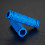 2PCS Bicycle Handlebar Grips – Rubber for MTB & BMX Blue