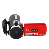 4K 64MP Camcorder 28X Digital Zoom Vlogging Camera for YouTube Style 2