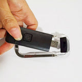 USB Rechargeable Clip On LED Book Light for Bed Night Reading Black