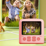 Instant Print Camera Set Christmas Gift Pink