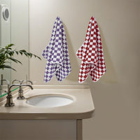 4Pcs Set Absorbent Hand Towels Soft Fleece Face Towels for Bathroom Kitchen Gym