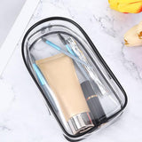 Transparent Carrier Bag Set for 15/17cm Labubu Doll Storage Case Black