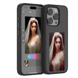 NFC E-Ink Phone Case Smart DIY Photo Rear Projection Screen Phone Case Black