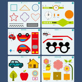 3D Printing Pen Set Doodle Printer Drawing Pen with 3 Rolls Filaments Christmas Birthday Present for Kids Blue