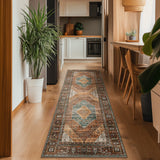 Long Hallway Runner Rug Washable for Kitchen Entrance Floor Use Style 3