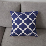 Set of 4Pcs Throw Pillow Cover Geometric Decorative Linen Cushion Pillowcases