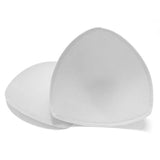 4 Pairs Foam Triangle Bra Inserts Replacement for Sports Bras White