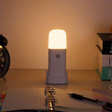 Ｄimmable Motion Sensor Night Light Rechargeable Nightlight with 5 Brightness Levels Yellow