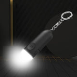 130dB Portable Personal Alarm with LED Light Safety Alarm Device for Girls Children Elderly Black
