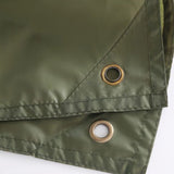 3-in-1 Hooded Rain Poncho for Adult with Pocket, Waterproof Lightweight Army Green