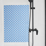 Anti-Slip Bath Mat Suction Shower Mats Bathroom Bathtub Floor Blue