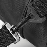 Badminton Racket Bag Holds 4-6 with Shoe Compartment Shoulder Strap Black