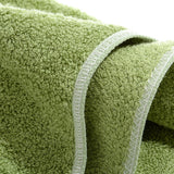 Quick Absorbent Bath Towel Soft Home Bath Towels for Adults Green