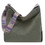Zipper Tote Bag for Women Shoulder Bags with Adjustable Strap for Work School Shopping Travel Green