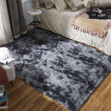 Cute Furry Pastel Rug Soft Fluffy Carpet for Living room Gray