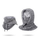 Winter Ski Balaclava Windproof Face Mask for Skiing Snowboading Motorcycle Riding Gray
