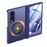 Case for Samsung Galaxy Z Fold8 with Screen Protector Hinge Cover Blue