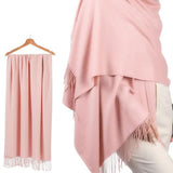 Women's Scarf Shawls and Wraps for Evening Dress Bridesmaid Wedding Bridal Winter Scarves Pink