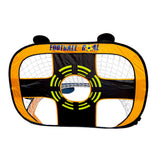 Pop Up Soccer Goal Net Portable Soccer Training Net Kit for Backyard Orange