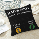 2Pcs Set 2-Pocket Throw Pillow Covers 44 x 44cm Pillowcase for Sofa Couch Home Decoration Style 5