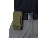 Universal Outdoor Tactical Mobile Phone Pouch Holster Case Bag Hook Holder Belt Green