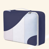 8Pcs Set Travel Packing Cubes Compression Storage Bags for Suitcases Navy