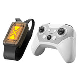 4WD Gesture Sensing RC Stunt Car with Drift Lights & Music Hand-Controlled Toy Yellow