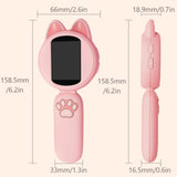 Kids Portable Microscope Mini Digital Microscope with LED Lights Pink