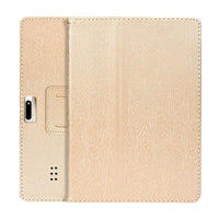 10-10.1 Inch Universal Tablet Case with 360° Rotatable Stand Gold