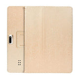 10-10.1 Inch Universal Tablet Case with 360° Rotatable Stand Gold