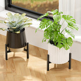 Adjustable Plant Stand for Diameter in 23-32cm Pots Black
