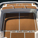 Anti-Slip Boat Decking EVA Foam Sheet Carpet Dark Brown