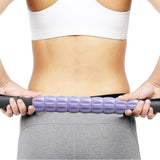Portable Massage Roller Stick Exercise Gym Equipment Purple