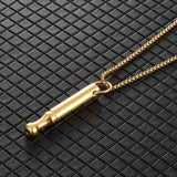 Mint Breathing Necklace with Fidget Ring for Mindful Breathing Gold