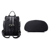 Anti Theft Women Backpack with Water Repellent for Travel Black