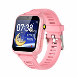 Smartwatch for Boys Girls Touchscreen Smart Watch with 16 Games MP3 Player Pink