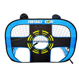 Pop Up Soccer Goal Net Portable Soccer Training Net Kit for Backyard Blue