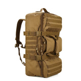 60L Military Tactical Backpack Trekking Rucksack Travel Sports Duffle Bag Green