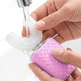 Electric 6 Modes Whole U Shaped Whole Mouth Brush Toothbrush for Adults Pink